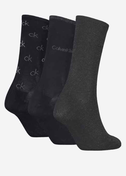 Calvin Klein sokid 3 paari kinkekarbis