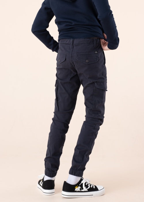 Jack & Jones püksid Tpaul Jjflake Akm 542 Navy Jnr