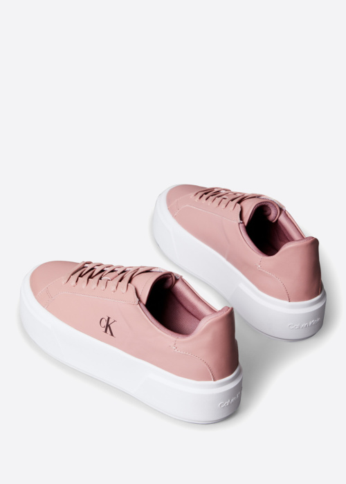 Calvin Klein tennised Flatform Lace Up Lth Mg