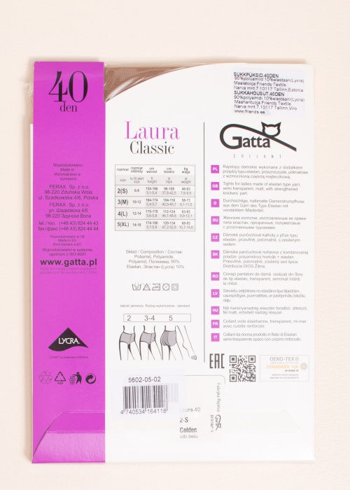 Колготки Laura 40den Gatta