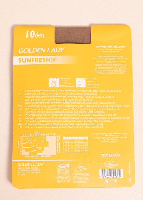 Чулки Sunfresh 10 den Golden Lady