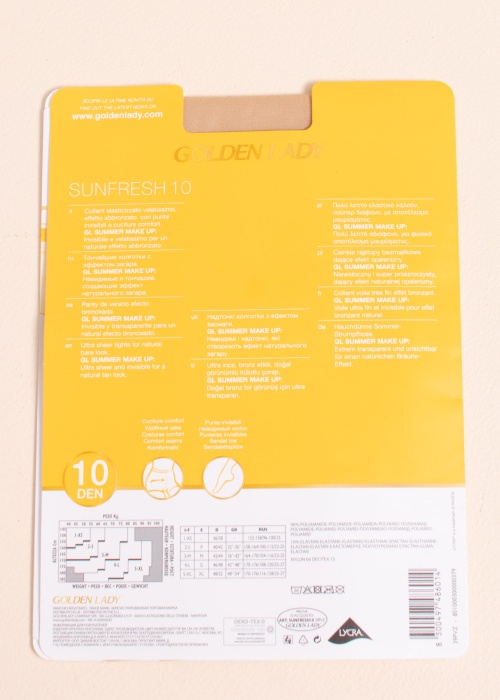 Колготки Sunfresh 10 den Golden Lady