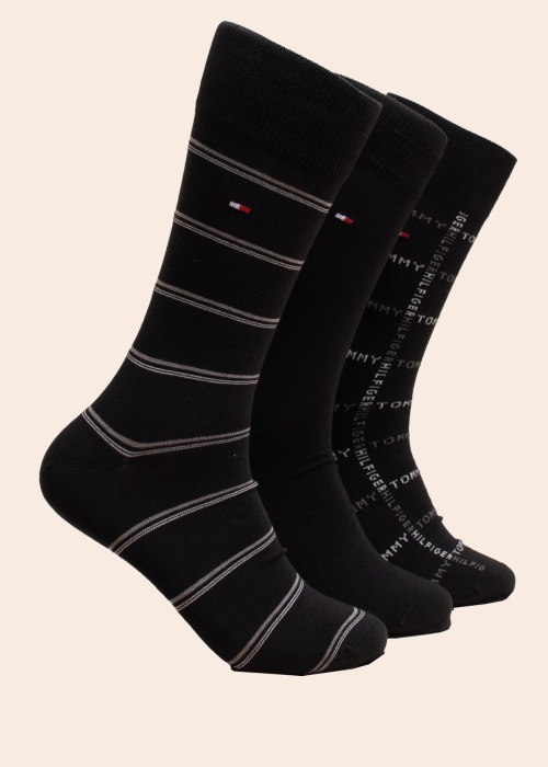 Tommy Hilfiger sokid 3 paari kinkekarbis