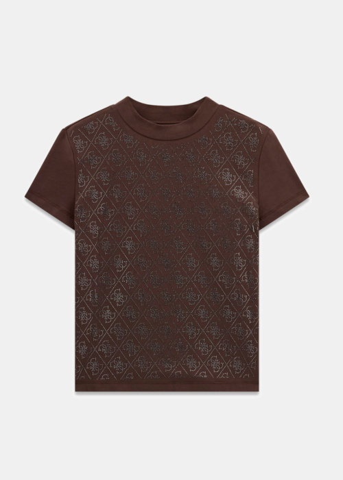 Guess T-särk Mock Neck All Over 4G