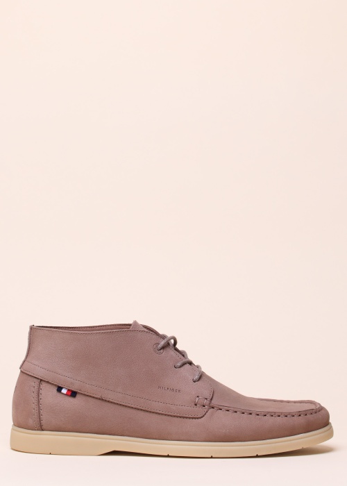Нубуковые полусапоги Tommy Hilfiger