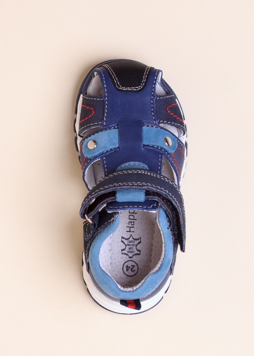 Кожаные сандалии Happy Bee