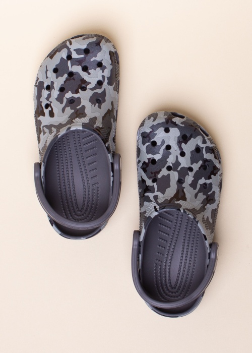 Сандалии Classic camo clog K Crocs