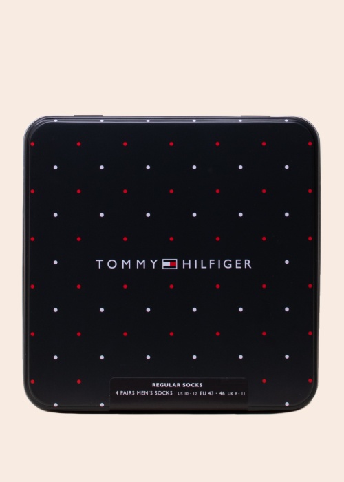 Носки 4 пары в подарочной коробке Tommy Hilfiger