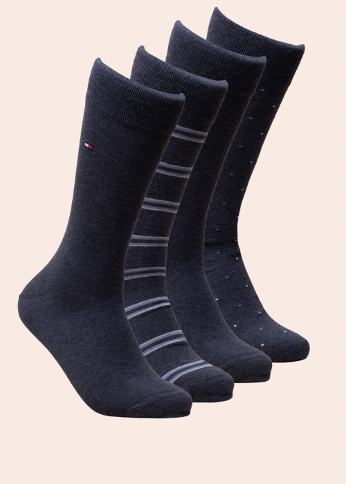 Носки 4 пары в подарочной коробке Tommy Hilfiger