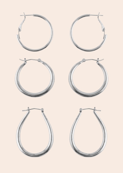 Pieces kõrvarõngad 3 paari