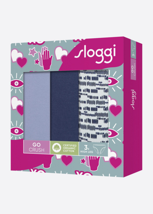 Трусики 3 пары в коробке Sloggi