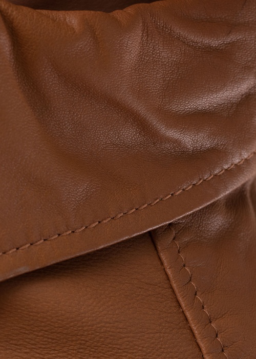 b.young  кожаное платье Dara 