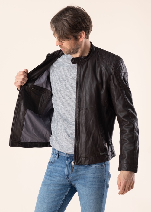 Кожаная куртка Max Mustang