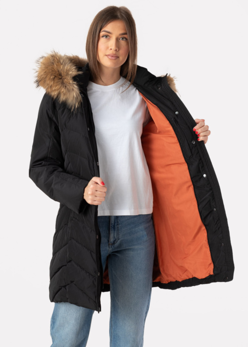 Пуховое пальто Saki