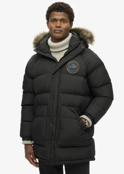 Зимняя парка Everest Longline Baffled SuperDry