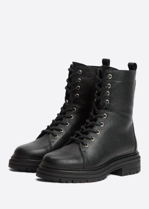 Зимние полусапоги Emboss Tommy Hilfiger