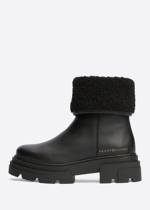 Полусапоги Shearling Fold Chunky Ankle Tommy Hilfiger