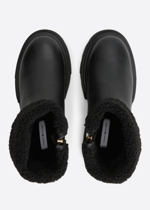 Полусапоги Shearling Fold Chunky Ankle Tommy Hilfiger