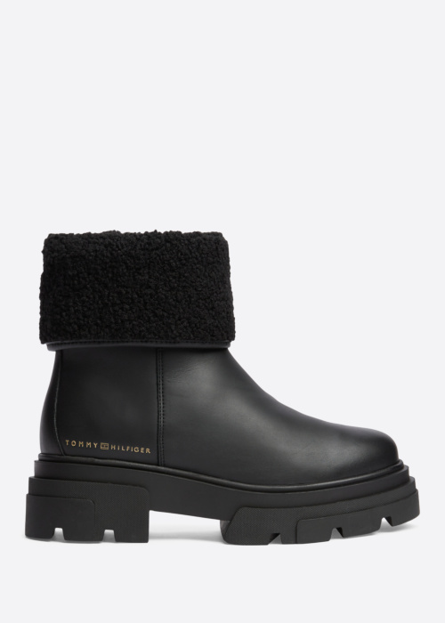 Полусапоги Shearling Fold Chunky Ankle Tommy Hilfiger