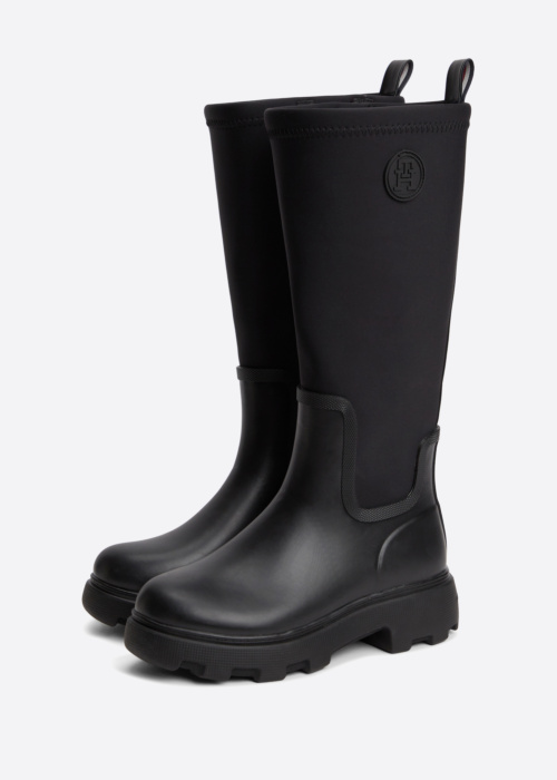 Резиновые сапоги Stamp Warm Knee Tommy Hilfiger