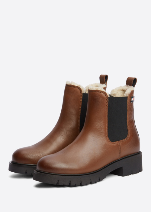 Зимние полусапоги Cleated Chelsea Wl Tommy Jeans