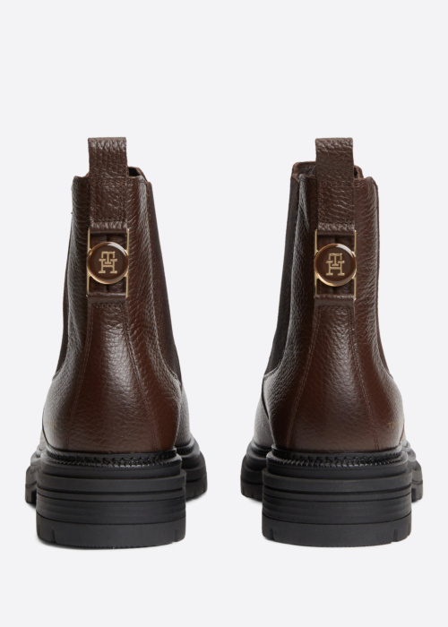 Tommy Hilfiger kevad-sügis poolsaapad Emboss Grain Chelsea