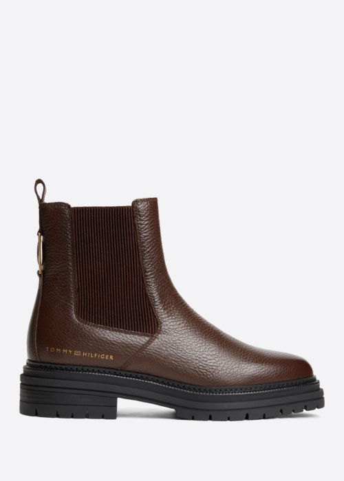 Tommy Hilfiger kevad-sügis poolsaapad Emboss Grain Chelsea