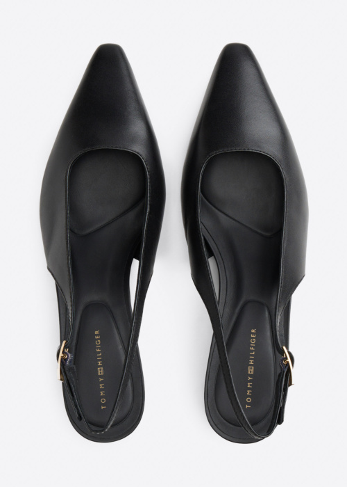 Туфли Buckle Slingback Low насос Tommy Hilfiger