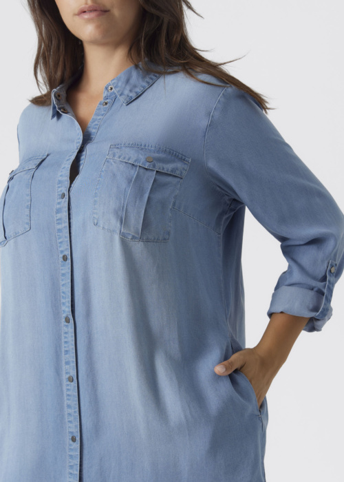 Джинсовое платье Sigga Vero Moda Curve