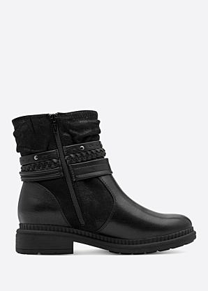 Зимние полусапоги Jana