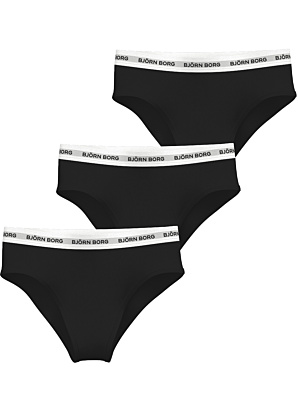 Трусики логотип highwaist brief 3p Björn Borg