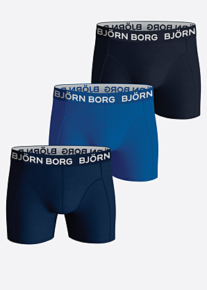 Боксеры cotton stretch 3 pack Björn Borg