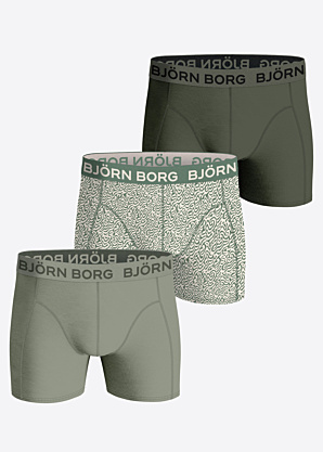 Боксеры cotton stretch 3 pack Björn Borg
