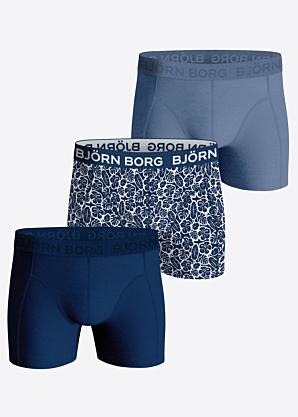 Боксеры cotton stretch 3 pack Björn Borg