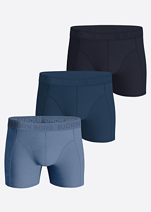Björn Borg bokserid Cotton Stretch 3 Pack