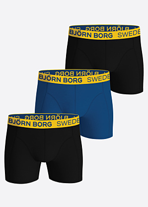 Björn Borg bokserid cotton stretch Sweden 3 pack