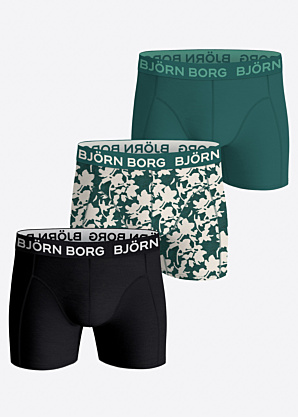 Боксеры cotton stretch 3 pack Björn Borg