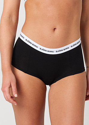 Боксеры cotton stretch логотип shorts 3 pack Björn Borg