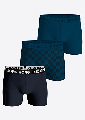 Björn Borg bokserid Bamboo Cotton Blend 3 Pack