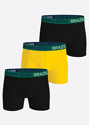 Björn Borg bokserid cotton stretch Brazil 3 pack