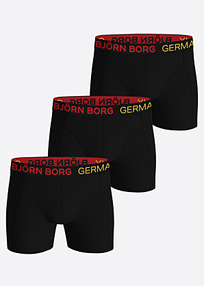 Björn Borg bokserid cotton stretch Germany 3 pack