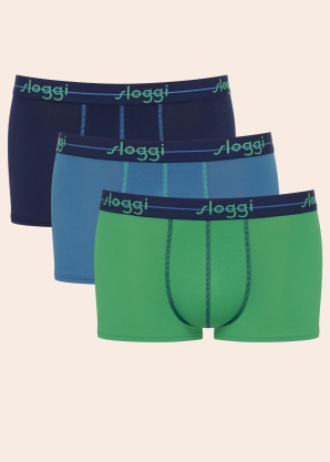Боксеры в коробке 3 пары Sloggi