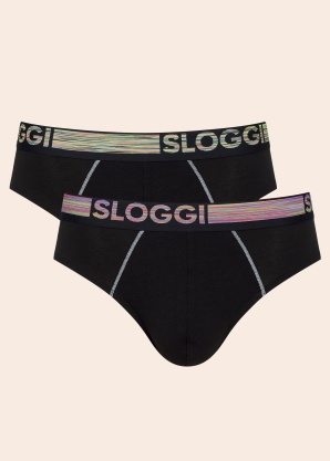 Трусики 2 пары в коробке Go Abc Natural Sloggi