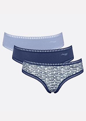 Трусики 3 пары в коробке Sloggi