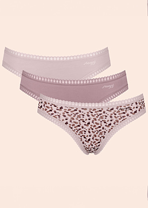 Трусики 3 пары в коробке Go Crush Mini Sloggi