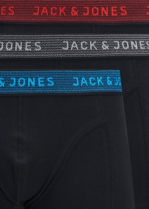 Jack & Jones bokserid 3 paari Waistband karbis
