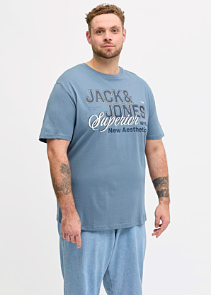 Футболка логотип Tee Jack & Jones Plus