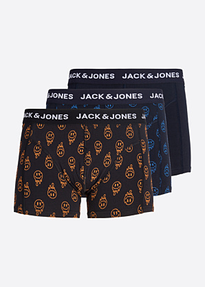 Jack & Jones bokserid Dale Smiley 3 Pack