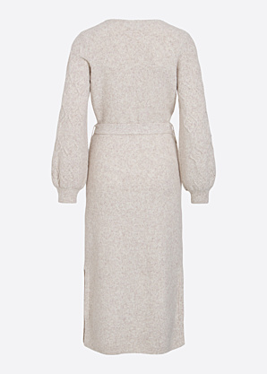 Vila kootud kleit Cleo V-Neck Cable