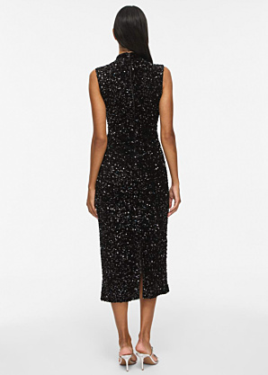 Праздничное платье Faith High Neck Midi Vila